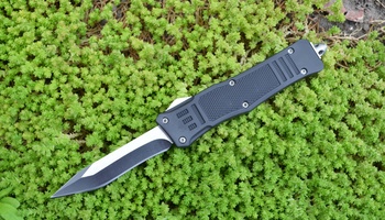 Выкидной нож Microtech Combat Troodon OTF black