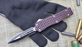 Выкидной нож Microtech Combat Troodon OTF red