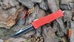 Выкидной нож Microtech Troodon tanto red