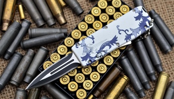 Выкидной нож Microtech mini